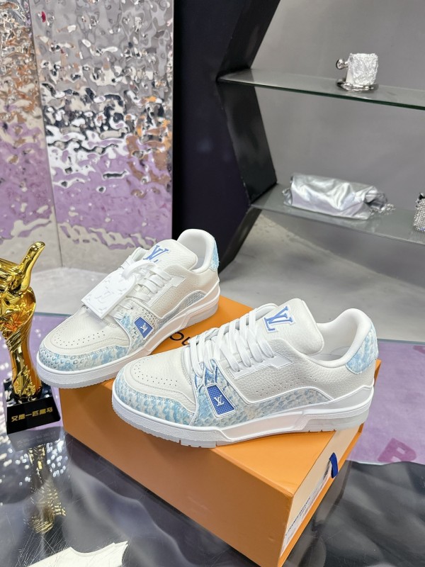 Louis Vuitton LV Trainer Maxi Sneakers Snake Print Series - AS00430