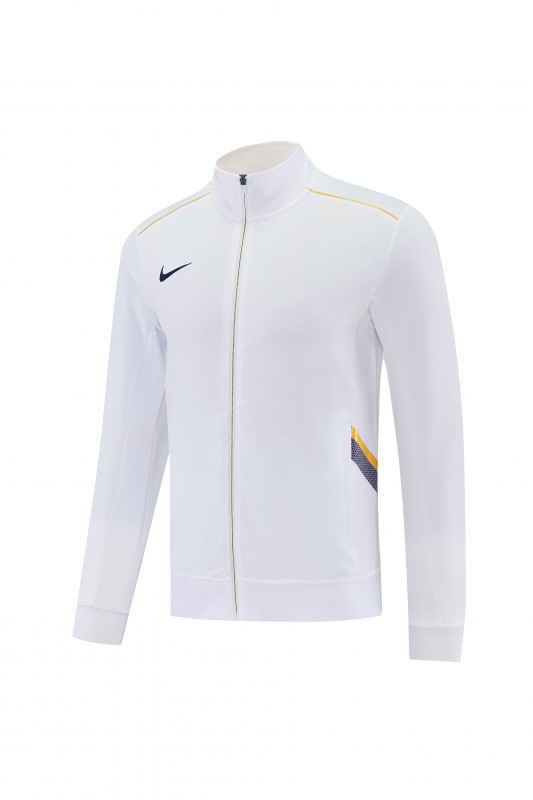 2026 NIKE White Full Zipper Jacket + Long Pants