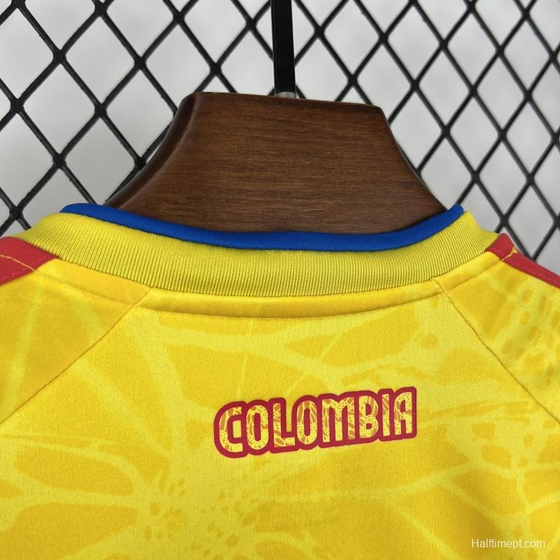 2026 Kids Colombia World Cup Home Kit