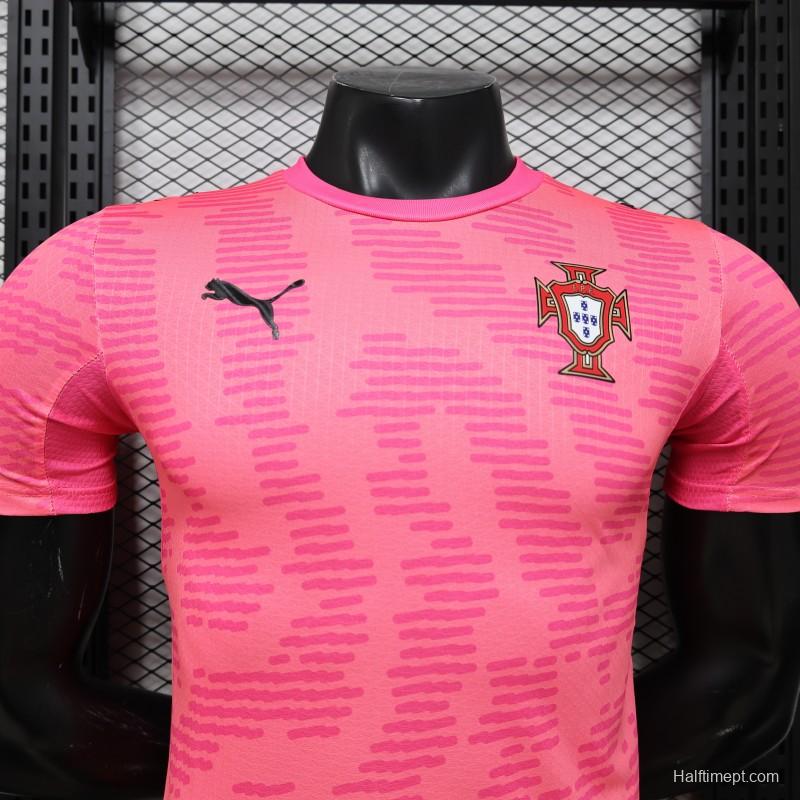 Player Version 2026 Portugal Third Pink Special Edition Jersey
