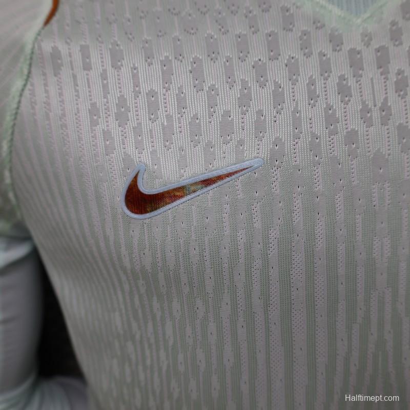 Player Version 26/27 France Mint Green Away Long Sleeve Jersey