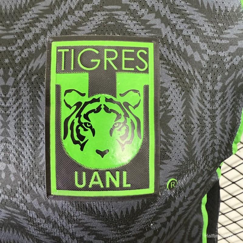 Player Version 25/26 Tigres UANL Adidas Third / Special Edition Black Jersey （SPORTIUMBET Ver.）