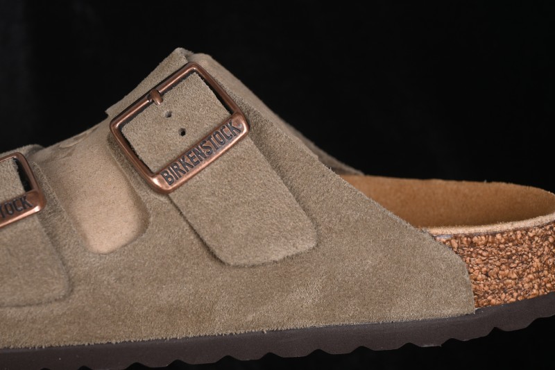 Birkenstock Arizona Soft Footbed Sandals with Sheepskin Lining and Cork-Latex Sole - 0951301