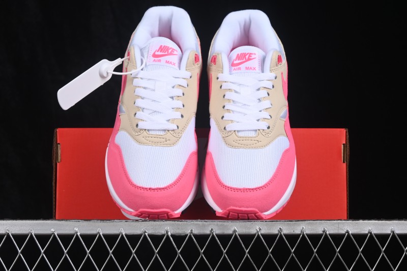 Nike Air Max 1 Retro Running Shoes with Half-Sole Air Cushion - DZ2628-110