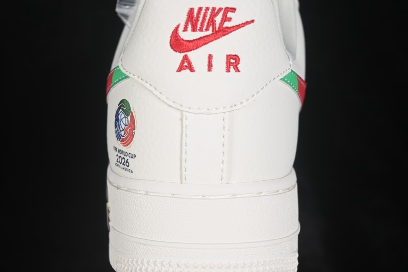 Nike Air Force 1 '07 Low World Cup Theme Casual Sneakers - DW8806-014