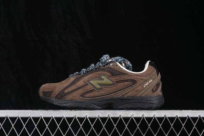 New Balance 204 Series Retro Casual Running Shoes with Breathable Comfort - U204LBC1