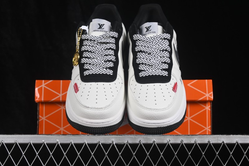 Nike Air Force 1 '07 Low Basketball Shoes with Full-Length Air Cushion - WY0655-107