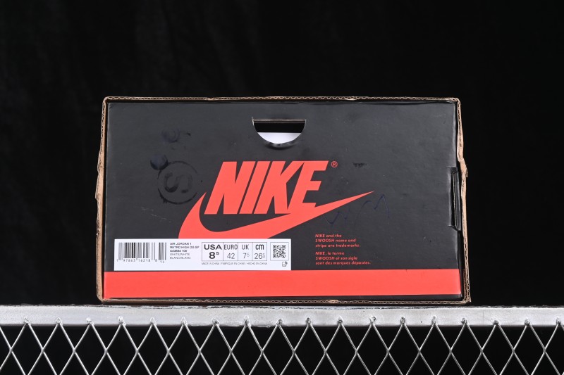 Nike Off White x Air Jordan 1 Retro High Basketball Shoes White - AA3834-100