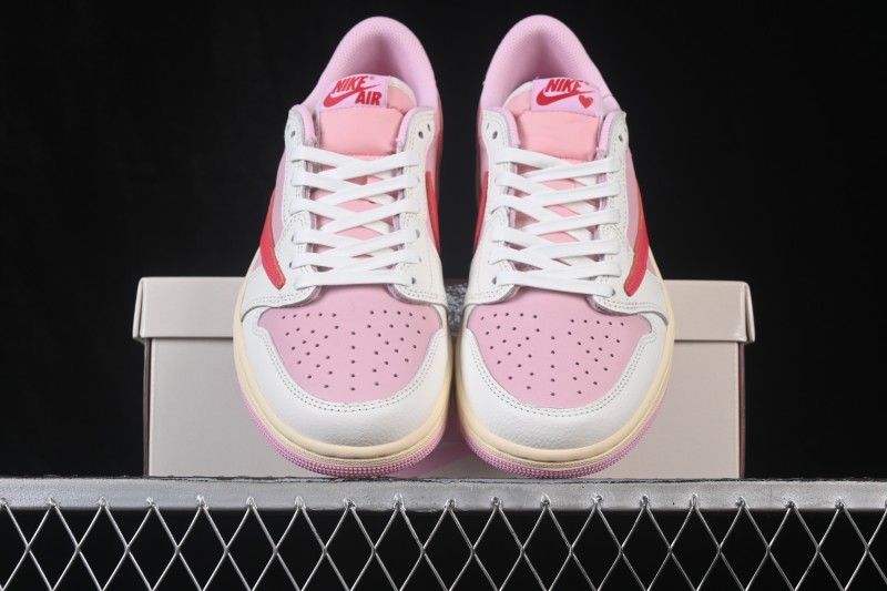 Nike Travis Scott x Air Jordan 1 Low OG AJ1 Sneakers - IQ7604-101