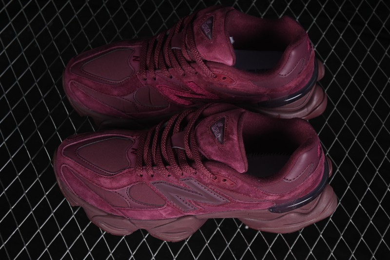New Balance 9060 Retro Running Shoes with ABZORB Cushioning and Suede Overlays - U9060ZSC