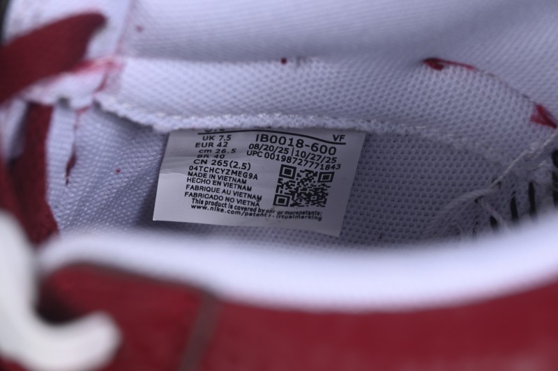 Nike Air Force 1 '07 Low Kobe Casual Sneakers with Full-Length Air Cushion - IB0018-600