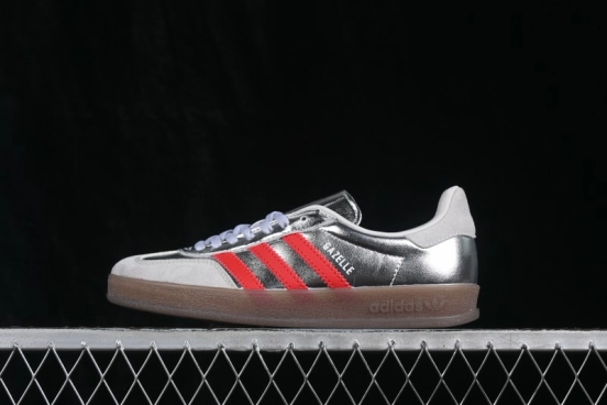 Adidas Originals Gazelle Indoor Retro Skateboarding Shoes with Suede Upper and Rubber Sole - JR2403