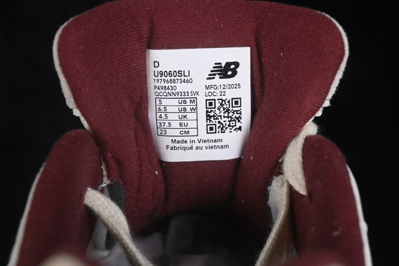 New Balance U9060 Retro Running Shoes with ABZORB Cushioning - U9060SLI