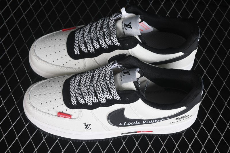 Nike Air Force 1 '07 Low Basketball Shoes with Full-Length Air Cushion - WY0655-107