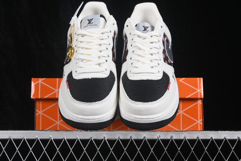 Nike Air Force 1 '07 Low Classic Casual Skateboarding Shoes with Full-Length Air Cushion - WY0655-105