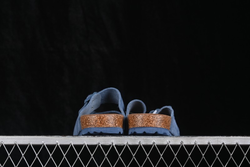 Birkenstock Sheepskin Lined Suede Sandals with Soft Footbed - 0560771