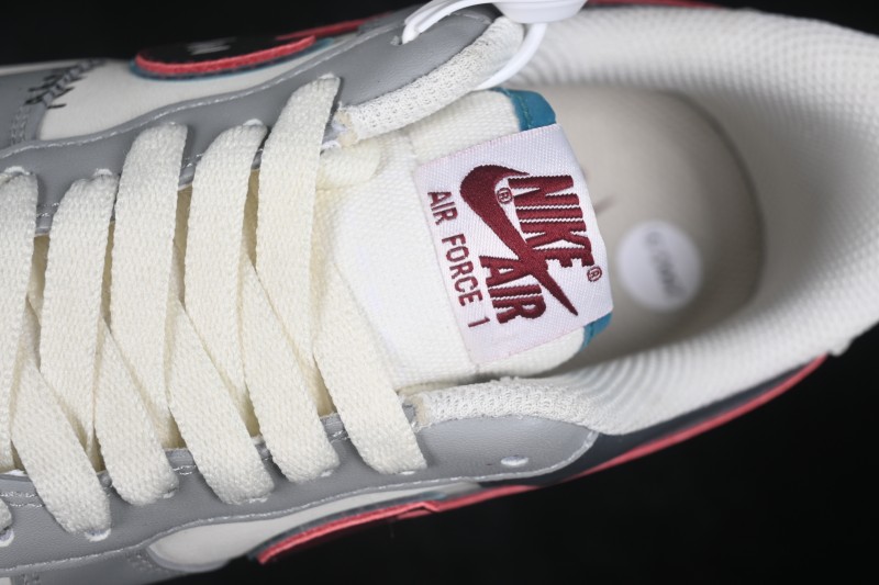 Nike Air Force 1 '07 Low Hand-Painted Graffiti Ice Island Prelude Casual Skateboarding Shoes - LJ8822-616