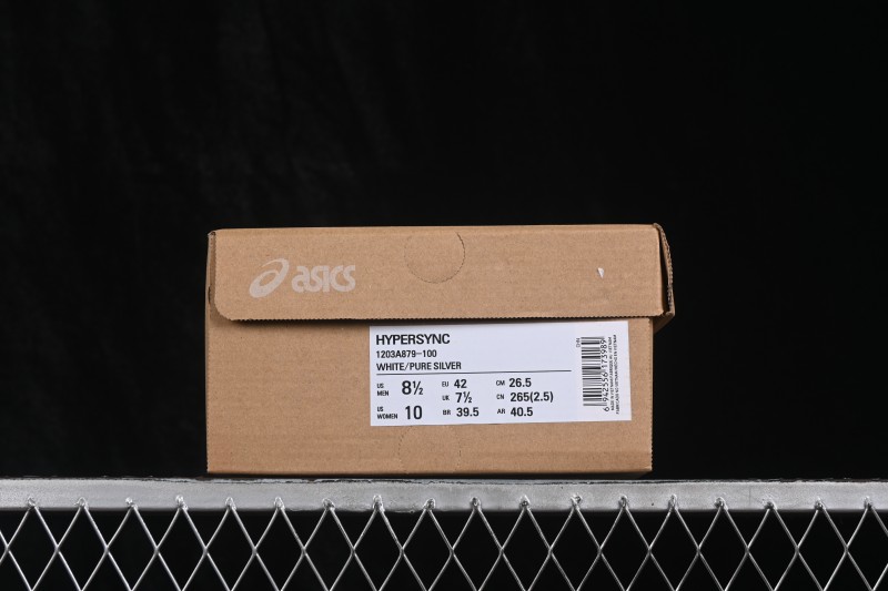 Asics Hypersync Retro Sneakers with Breathable Lightweight Sole - 1203A879-100