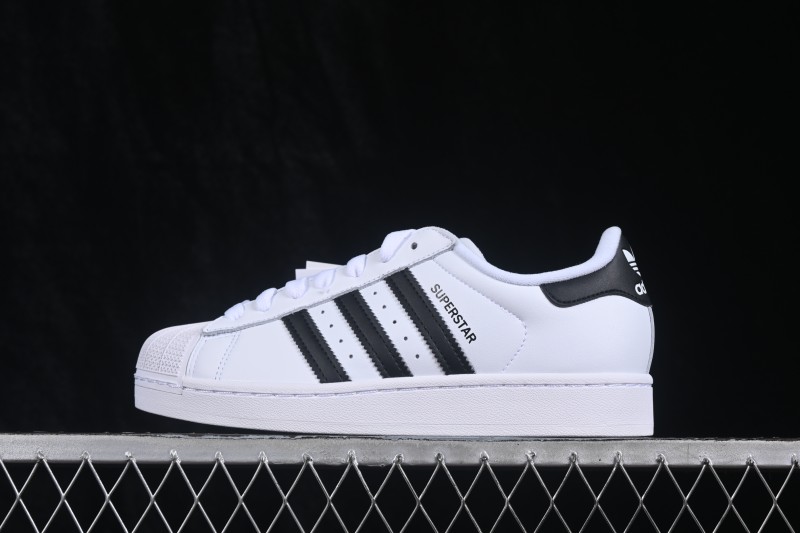 Adidas Superstar II Casual Skateboarding Shoes with Full-Grain Leather Shell Toe - IH8659