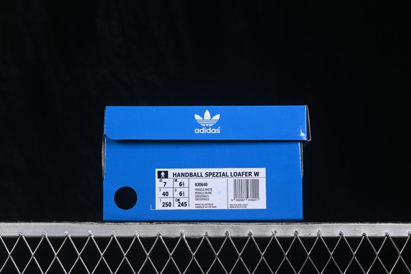 Adidas Handball Spezial Loafer Retro Casual Shoes with Suede Upper and Gum Sole - KJ0640