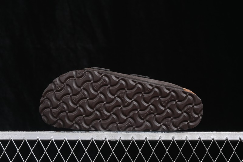 Birkenstock Sandals with Soft Lambswool Insole and Cork-Latex Midsole - 0552801