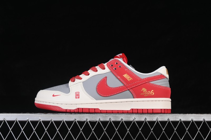Nike Dunk Low Retro Skateboarding Shoes with Color Block Design - QW5288-106