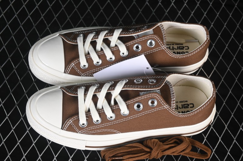 Carhartt Wip x Converse Chuck 70 High Unisex Canvas Sneaker with Classic Rubber Toe Cap - 165558C
