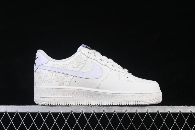 Nike Air Force 1 '07 Low Chinese New Year Limited Edition Casual Sneakers with Full-Length Air Cushion - IQ1119-011