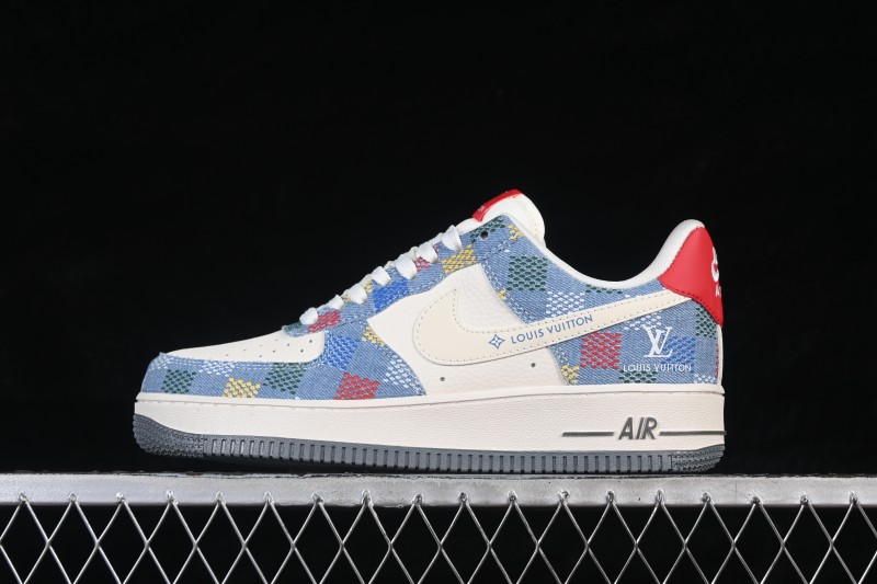 Nike Air Force 1 '07 Low Denim Vintage Casual Sneakers - DN1688-813