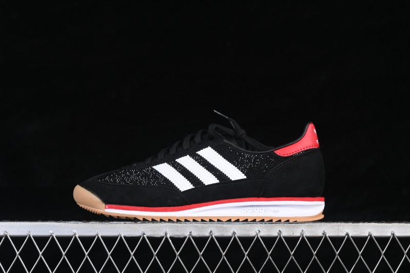 Adidas Originals SL 72 Retro Running Shoes with Classic Suede Overlays - IH9204