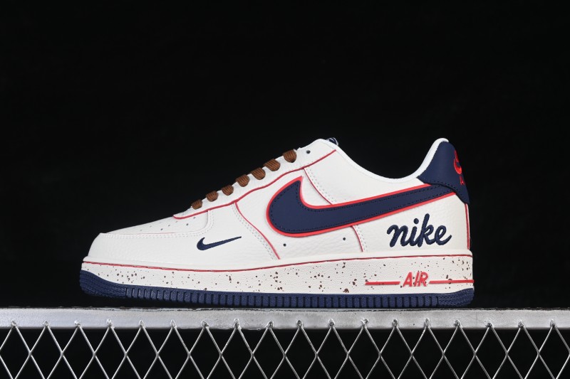Nike Air Force 1 '07 Low Casual Sneakers with Multicolor Accents - NH0601-545