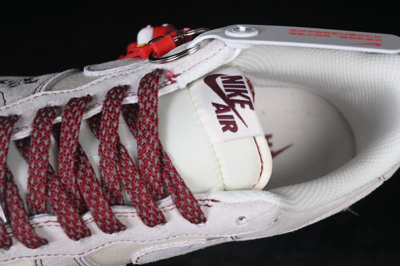 Nike Air Force 1 '07 Low Chinese New Year Running Shoes with Lucky Motif Design - FC1688-261