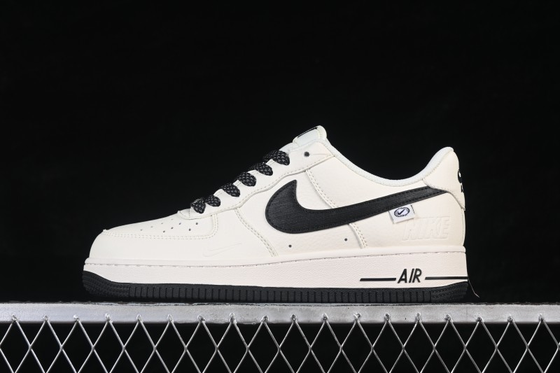 Nike Air Force 1 '07 Low Sneakers with Embossed Design and Premium Leather - SM6668-120