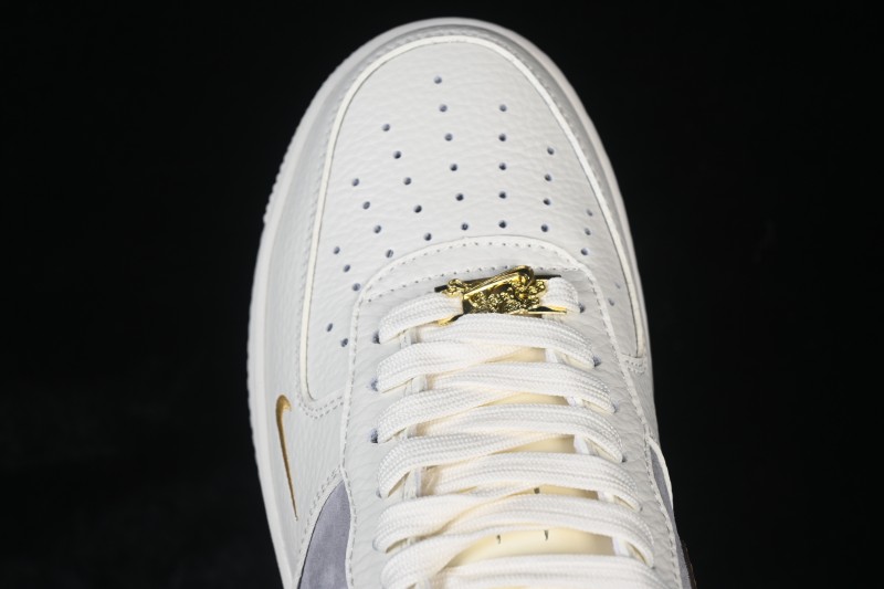 Nike Air Force 1 '07 Low Chinese New Year Year of the Horse Edition Brown and Gold Accents Low-Top Casual Sneakers - FQ7637-001