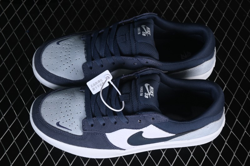 Nike SB Force 58 Retro Skateboarding Shoes with Classic Suede and Durable Construction - DV5477-404