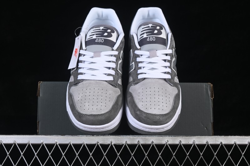 New Balance 480 Lifestyle Skateboarding Shoes with Classic Retro Design - BB480LEC