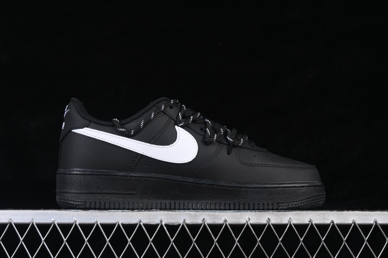 Nike Air Force 1 '07 Low Casual Skateboarding Shoes with Premium Leather Upper - FZ0627-010