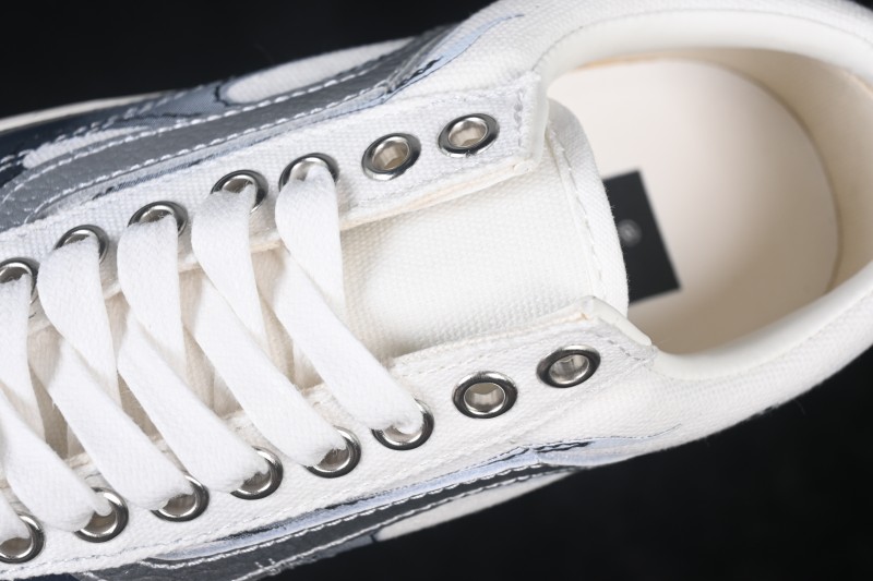 Vans Old Skool Flame Series Low-Top Casual Skateboarding Shoes - VN000D9RCCZ1