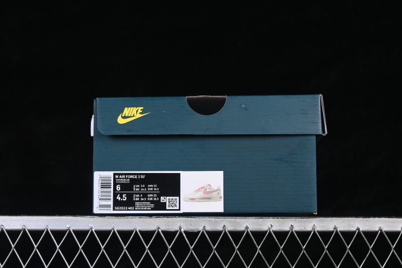 Nike Air Force 1 '07 Low Lucky Steed Traces Chinese New Year Hand-Painted Casual Skateboarding Shoes - SD2023-402