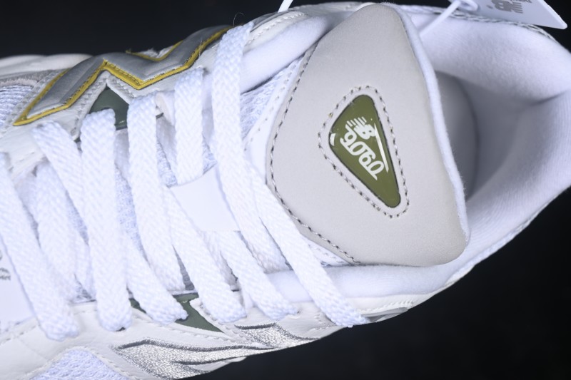New Balance 9060 Retro Running Shoes with ABZORB Cushioning and Mesh Suede Upper - U906089D