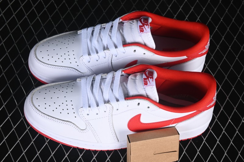 Nike Air Jordan 1 Low OG University Red Casual Skateboarding Shoes - CZ0790-161