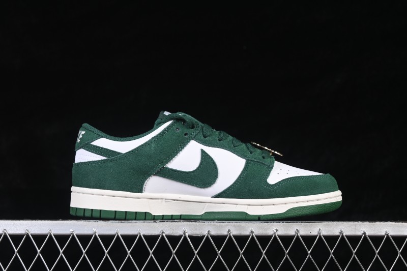 Nike SB Dunk Low Year of the Horse White Green Skateboarding Shoes - IB4417-100