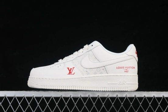 Nike Air Force 1 '07 Low Basketball Shoes with Premium Leather Upper - MM3399-801