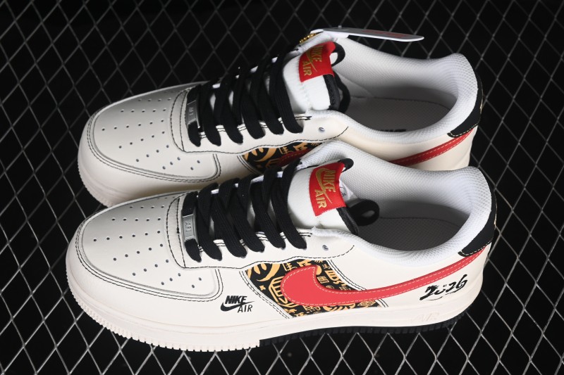 Nike Air Force 1 '07 Low Chinese New Year Year of the Horse Limited Edition Casual Skateboarding Shoes - QW5288-122