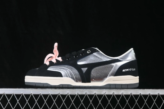 Mizuno CT Club Retro Comfortable Low-Top Casual Skate Shoes with Breathable Design - D1GH261013