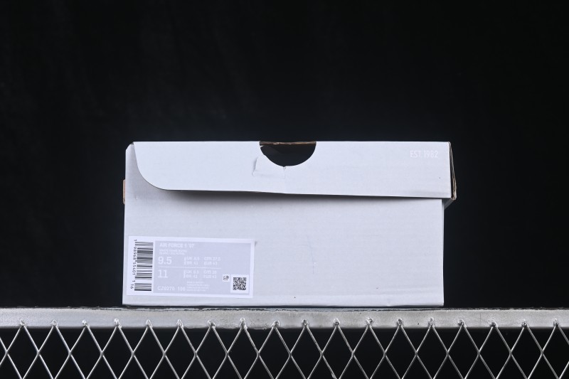 Nike Air Force 1 '07 Low Basketball Shoes with Full-Length Air Cushion - CZ0270-106