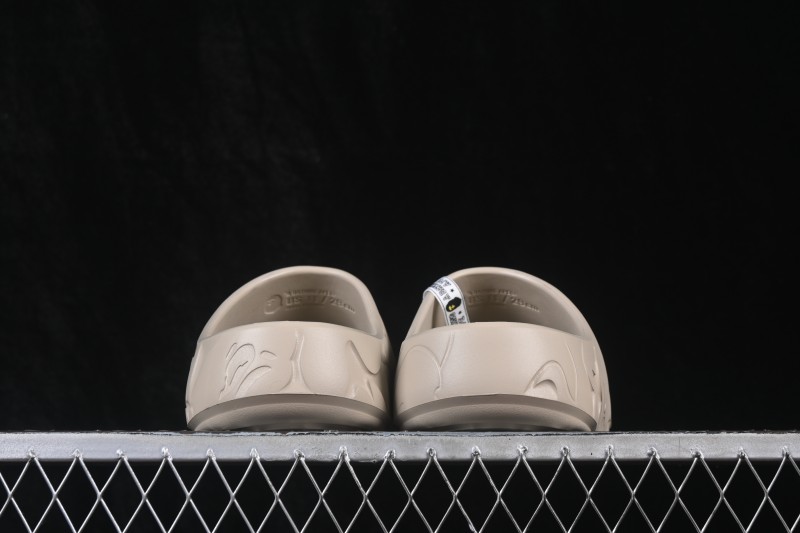 Bape EVA One-Piece Casual Comfort Slippers in Fog Grey - M323911