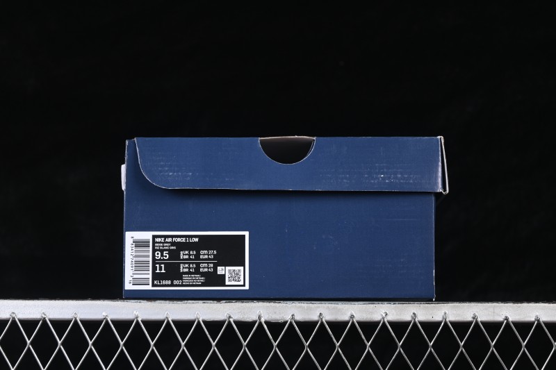 Nike Air Force 1 '07 Low Casual Sneakers with Suede Overlays and Classic Cushioning - KL1688-002