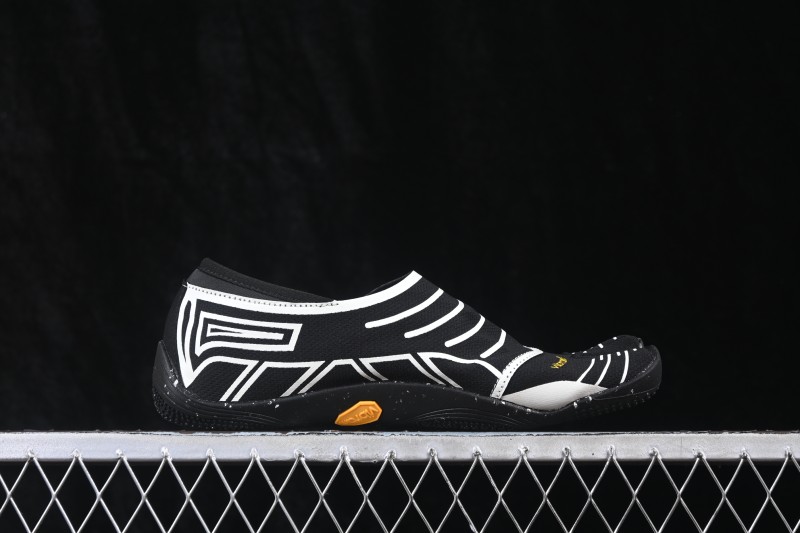 Vibram GroundSplay Barefoot Training Squat Support Quick-Dry Five-Toe Shoes - 26M8802 Black Ivory