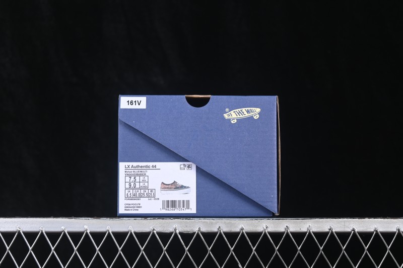 Vans Premium Authentic 44 Punk Style Low-Top Skate Shoes with Mixed Mohair and Studded Accents - VN000DB8BER